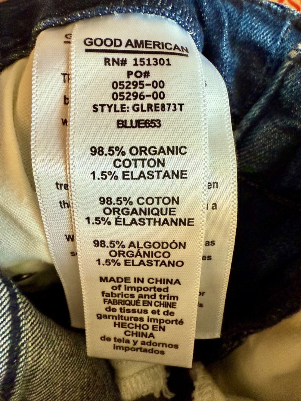 Good American Good Legs skinny denim jeans women’s 0 25 - Picture 6 of 9